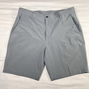 FootJoy Golf Shorts Men Size 36 Gray Moisture Wicking Stretch Performance Active